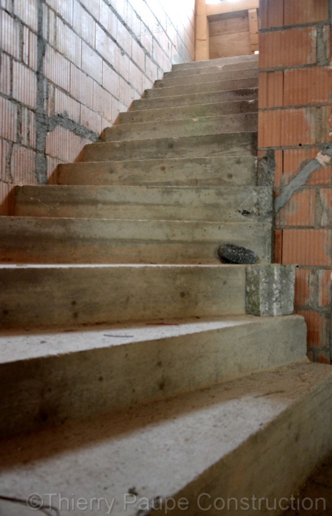 Escalier en béton